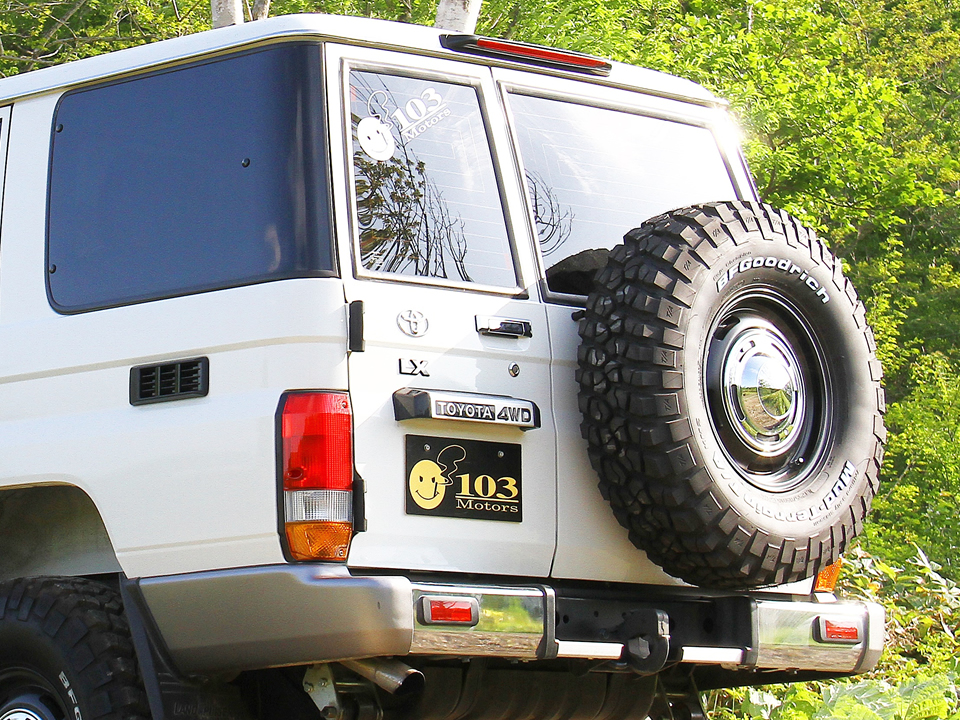 左ハンドルランクル70ディーゼル