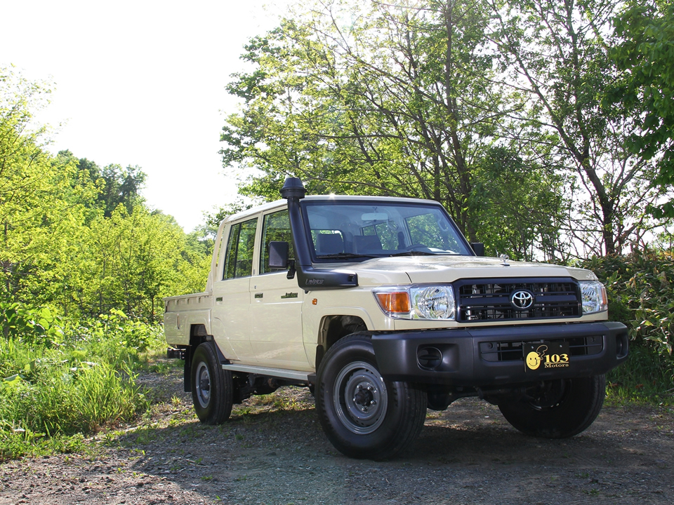 左ハンドルランクル70ディーゼル