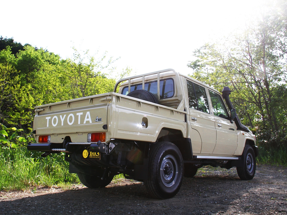 左ハンドルランクル70ディーゼル