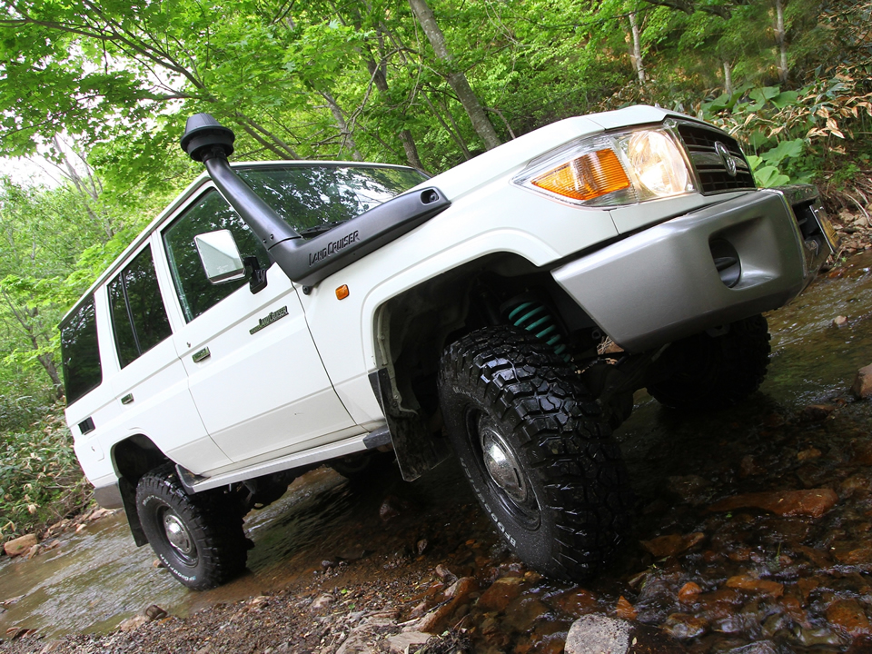 左ハンドルランクル70ディーゼル